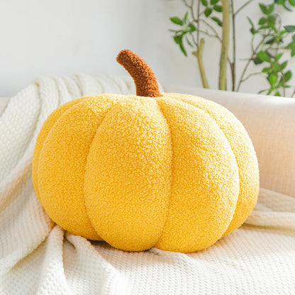 Cute Soft Pumpkin Throw Pillow