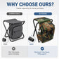 📢📢40% OFF !! ⏰Portable Folding Chair Backpack 2-in-1 Outdoor Camping Stool