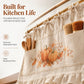 📢📢40% OFF !! ⏰ Oven Skirt Curtain with Pockets – Decorative, Storage‑friendly, Durable ✨