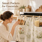 📢📢40% OFF !! ⏰ Oven Skirt Curtain with Pockets – Decorative, Storage‑friendly, Durable ✨