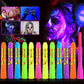 📢📢50% OFF !! ⏰  Luminescent Water-Soluble Body Painting Crayons – Silky Smooth Texture, Quick Cleaning & Up to 98% Washability – 6/10/12 Pcs ✨