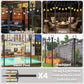 Outdoor String Light Pole