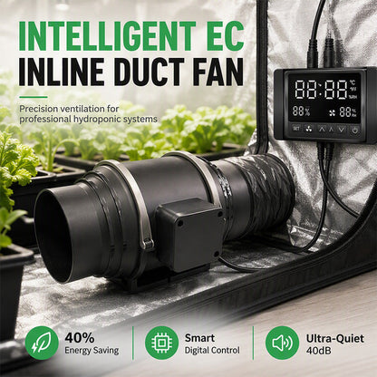 📢📢40% OFF !! ⏰ Quiet EC fan — more airflow, less noise. 🌿