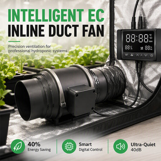 📢📢40% OFF !! ⏰ Quiet EC fan — more airflow, less noise. 🌿