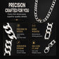 📢📢40% OFF !! ⏰ Silver Tone Stainless Steel Chain Necklace
