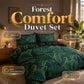 📢📢40% OFF !! ⏰ Tropical Palm Leaf Bedding Cover Set