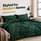 📢📢40% OFF !! ⏰ Tropical Palm Leaf Bedding Cover Set