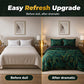 📢📢40% OFF !! ⏰ Tropical Palm Leaf Bedding Cover Set