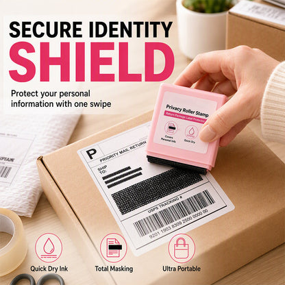 📢📢50% OFF !! ⏰ Privacy Roller Stamp for Mail and Shipping Labels