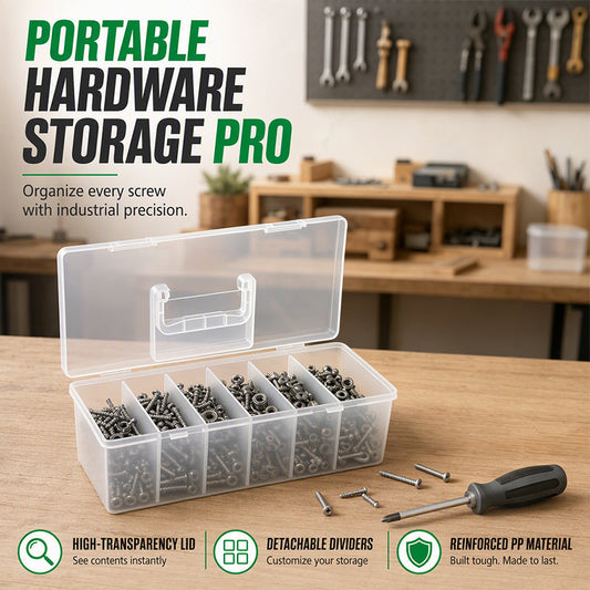 📢📢40% OFF !! ⏰Portable Hardware Parts Organizer