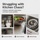 3-Piece Collapsible Colander Set with Draining Base