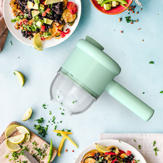 📢📢40% OFF !! ⏰Handheld Electric Rechargeable Vegetable Chopper & Slicer