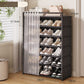 📢📢40% OFF !! ⏰ Multi‑Layer Shoe Rack – Dustproof & space‑saving ✨