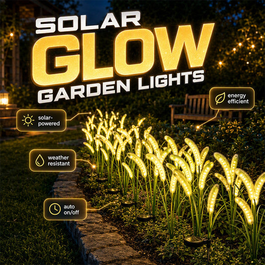 📢📢30% OFF !! ⏰Solar Foxtail Grass Decorative Garden Lights