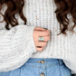 📢📢40% OFF !! ⏰Vintage Carved Teardrop Ring for Women