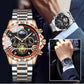 📢📢70% OFF !! ⏰Luminous Flywheel Watch – Waterproof, quartz & stylish ✨