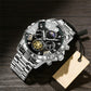 📢📢70% OFF !! ⏰Luminous Flywheel Watch – Waterproof, quartz & stylish ✨