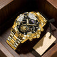 📢📢70% OFF !! ⏰Luminous Flywheel Watch – Waterproof, quartz & stylish ✨