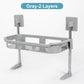 📢📢40% OFF !! ⏰Multifunctional Durable Punch-Free Multi-Layer Storage Shelf