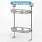 📢📢40% OFF !! ⏰Multifunctional Durable Punch-Free Multi-Layer Storage Shelf