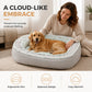📢📢40% OFF !! ⏰ All‑Season Ergonomic Comfort Pet Bed – Snug, Breathable, Cozy ✨