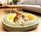 📢📢40% OFF !! ⏰ All‑Season Ergonomic Comfort Pet Bed – Snug, Breathable, Cozy ✨
