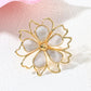 📢📢50% OFF !! ⏰Elegant Double Layer Hollow Flower Jewelry