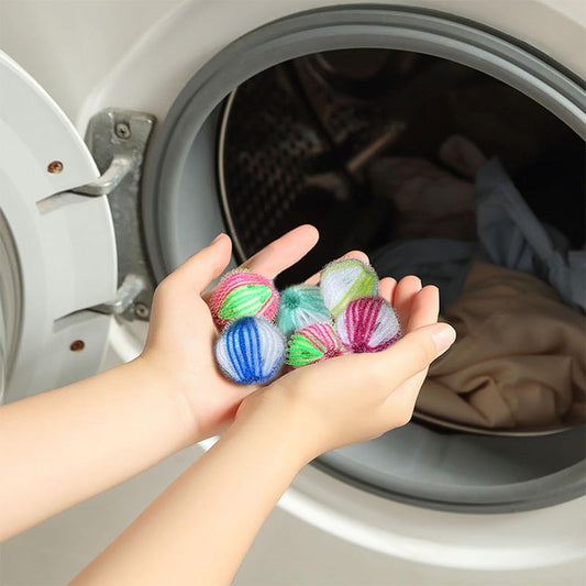 📢📢40% OFF !! ⏰Hair Lint Removal Cleaning Balls for Laundry