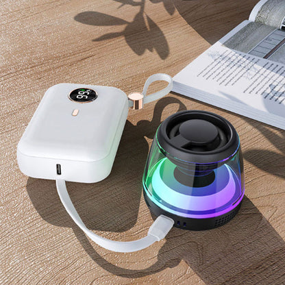 📢📢40% OFF !! ⏰Magnetic Mini Bluetooth Speaker with RGB Light