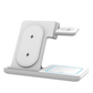 📢📢40% OFF !! ⏰ Foldable 3-in-1 Wireless Charging Station – 15W Charger for Phone, Watch & Earbuds