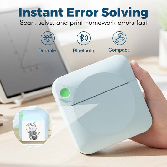 📢📢40% OFF !! ⏰Mini Portable Bluetooth Thermal Printer
