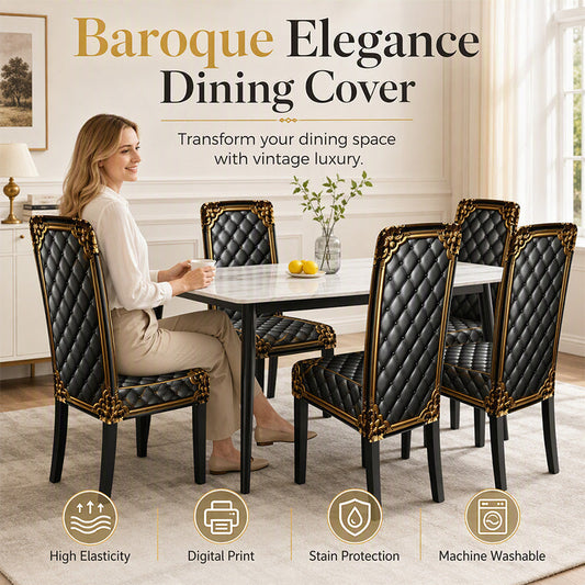 📢📢BUY 5 GET 5 FREE  !! ⏰ Washable Stretch Chair Cover – Snug fit, durable & easy‑clean ✨