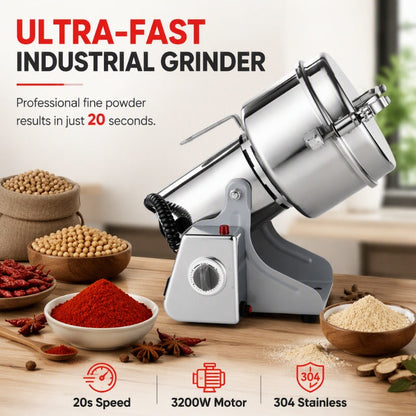 📢📢40% OFF !! ⏰High-Speed Ultra-Fine Electric Grinder