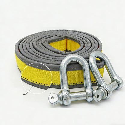 📢📢40% OFF !! ⏰8-Ton Tow Rope with U-Shackle Hooks
