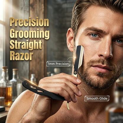 📢📢40% OFF !! ⏰Manual Foldable Straight Razor Holder