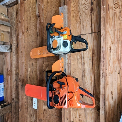 📢📢40% OFF !! ⏰Heavy-Duty Chainsaw Wall Mount Holder