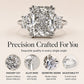 📢📢40% OFF !! ⏰Elegant Square Cut Zircon Ring
