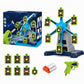 📢📢40% OFF !! ⏰Electric Hovering Ball Target Shooting Game Set with Toy Guns and Floating Balls Glow in the Dark Electronic Target for Kids