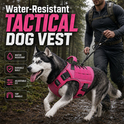 📢📢40% OFF !! ⏰Durable Oxford Fabric Dog Harness Vest
