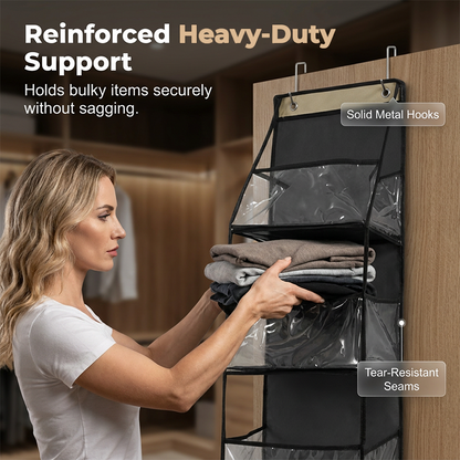 📢📢40% OFF !! ⏰Space-Saving Over-Door Organizer