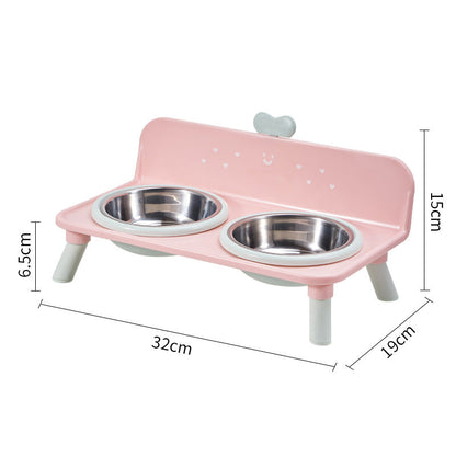 📢📢40% OFF !! ⏰ Elevated Pet Bowls – Detachable & double‑bowl design 🐾✨
