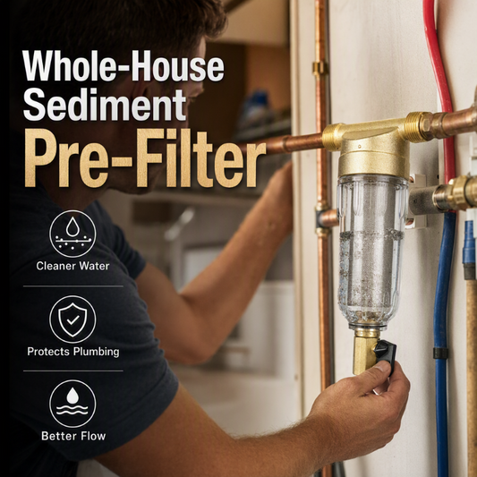 📢📢40% OFF !! ⏰Whole-House Sediment Pre-Filter