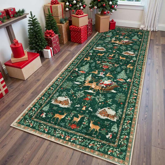 📢📢50% OFF !! ⏰Soft Non-Slip Christmas Rug For Home Decor