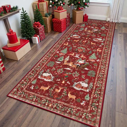 📢📢50% OFF !! ⏰Soft Non-Slip Christmas Rug For Home Decor