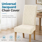 Stretch Jacquard Dining Chair Cover Universal Elastic Chair Slipcover for Home and Hotel Dustproof and Stain Resistant