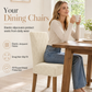 Stretch Jacquard Dining Chair Cover Universal Elastic Chair Slipcover for Home and Hotel Dustproof and Stain Resistant