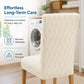 Stretch Jacquard Dining Chair Cover Universal Elastic Chair Slipcover for Home and Hotel Dustproof and Stain Resistant