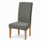 Stretch Jacquard Dining Chair Cover Universal Elastic Chair Slipcover for Home and Hotel Dustproof and Stain Resistant
