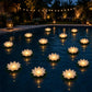 📢📢50% OFF !! ⏰LED Waterproof Floating Lotus Lights