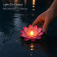 📢📢50% OFF !! ⏰LED Waterproof Floating Lotus Lights